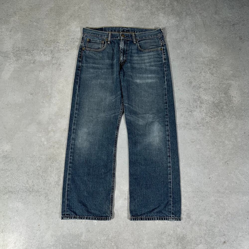 Levi's 569 Loose Straight Jeans Medium Wash Men's Baggy Size 33x30
